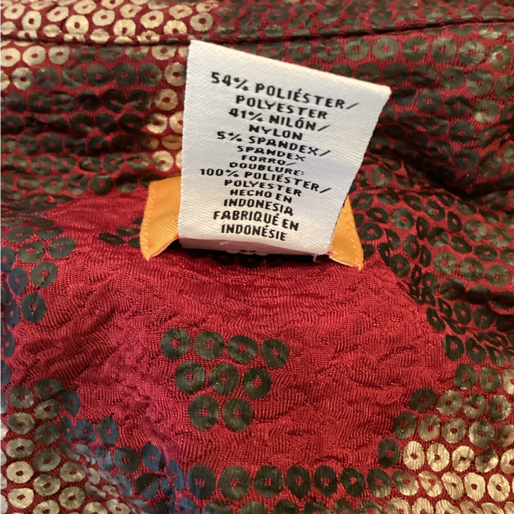 Ruby Rd. Bomber Jacket Size 12 - Picture 11 of 11